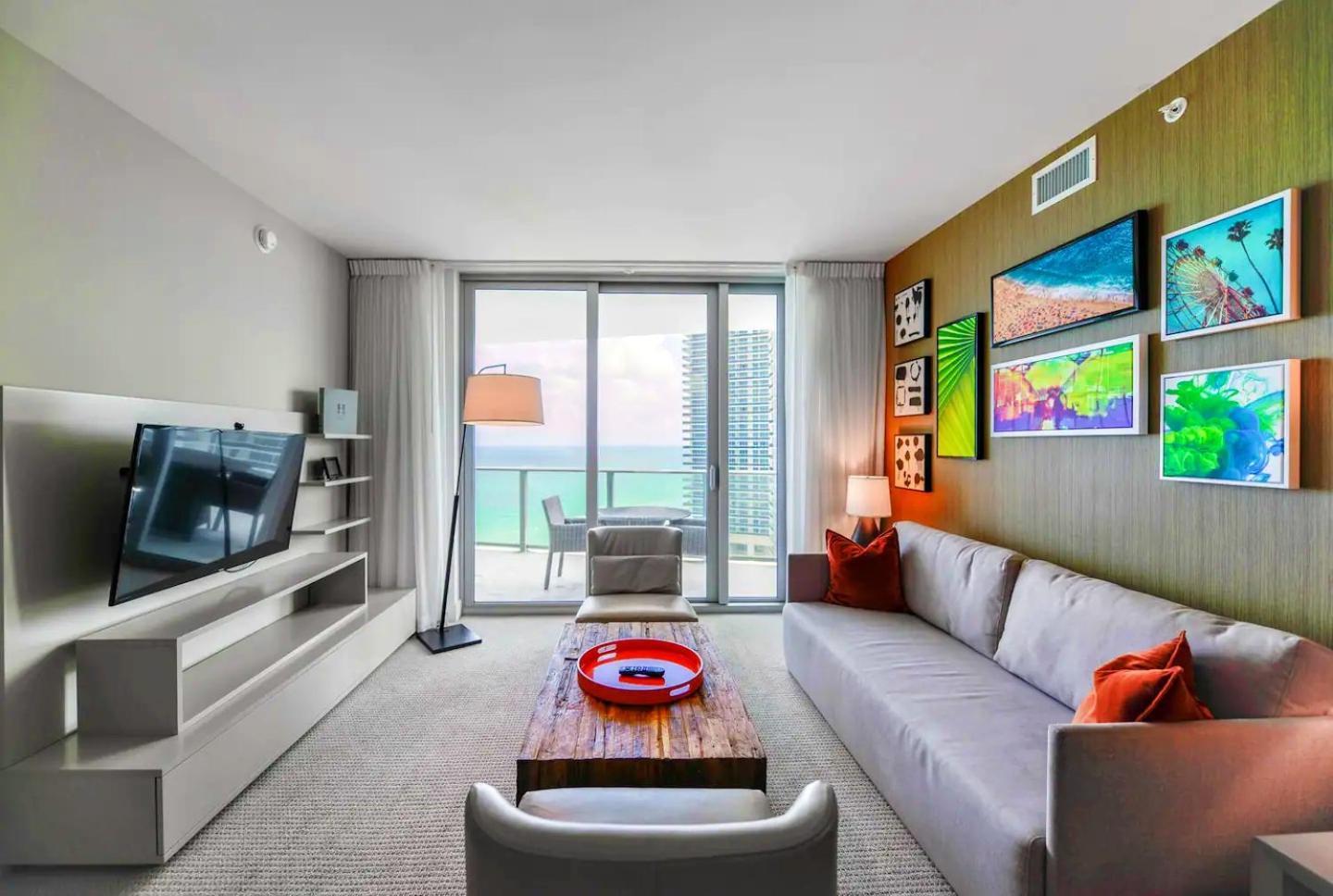 Wonderful 2/2 Condo W Ocean View At Hyde Beach Χόλιγουντ Εξωτερικό φωτογραφία
