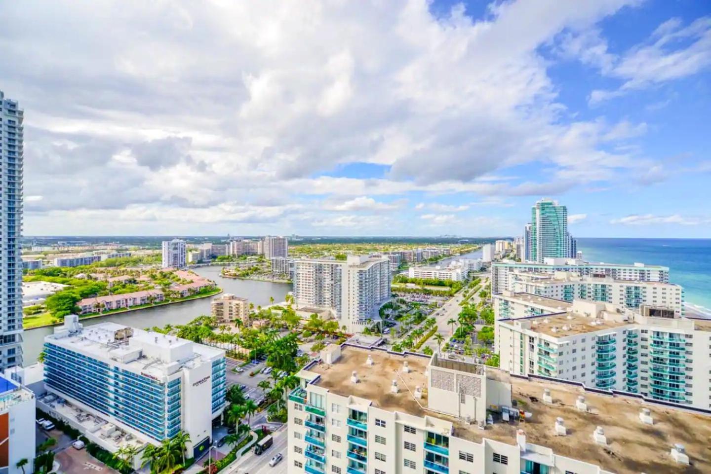 Wonderful 2/2 Condo W Ocean View At Hyde Beach Χόλιγουντ Εξωτερικό φωτογραφία