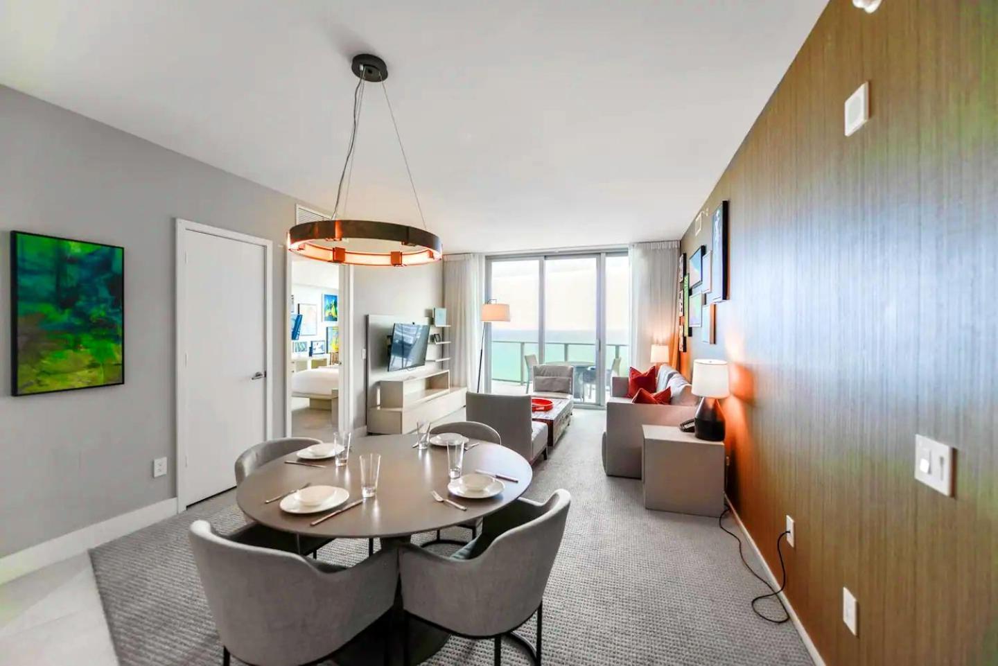 Wonderful 2/2 Condo W Ocean View At Hyde Beach Χόλιγουντ Εξωτερικό φωτογραφία
