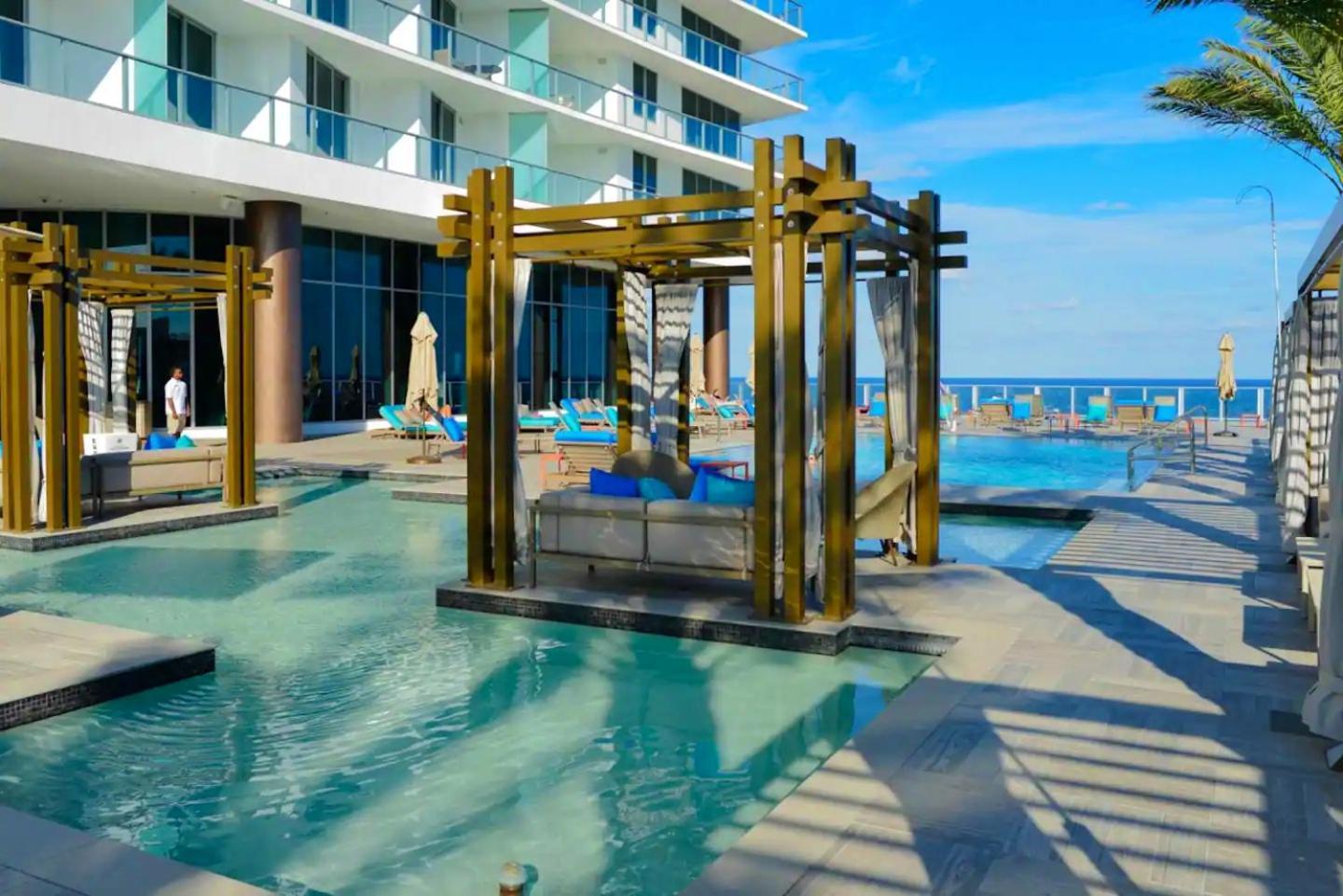 Wonderful 2/2 Condo W Ocean View At Hyde Beach Χόλιγουντ Εξωτερικό φωτογραφία
