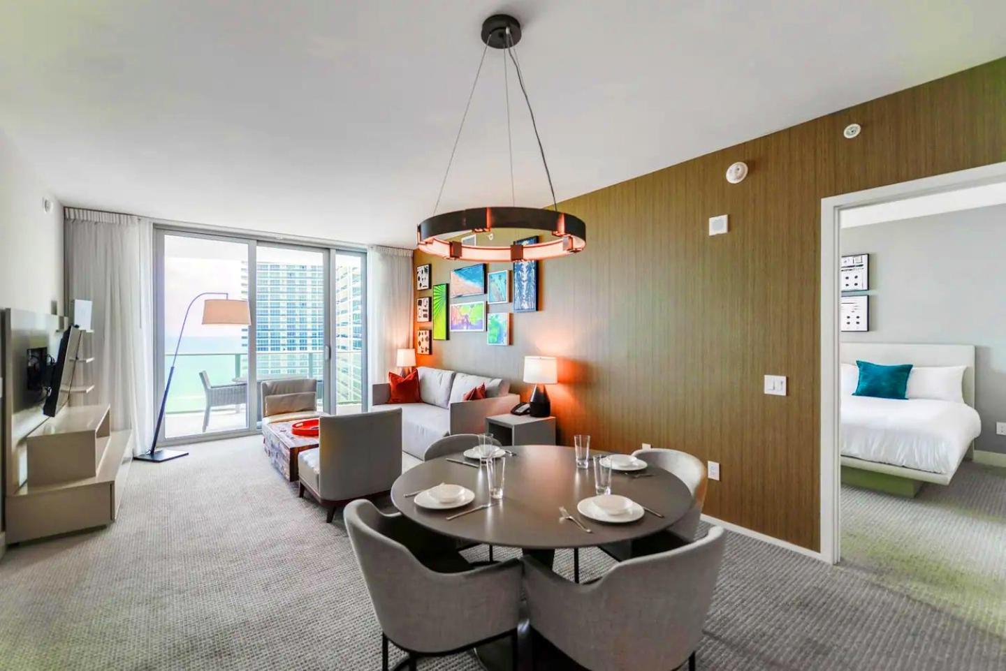 Wonderful 2/2 Condo W Ocean View At Hyde Beach Χόλιγουντ Εξωτερικό φωτογραφία