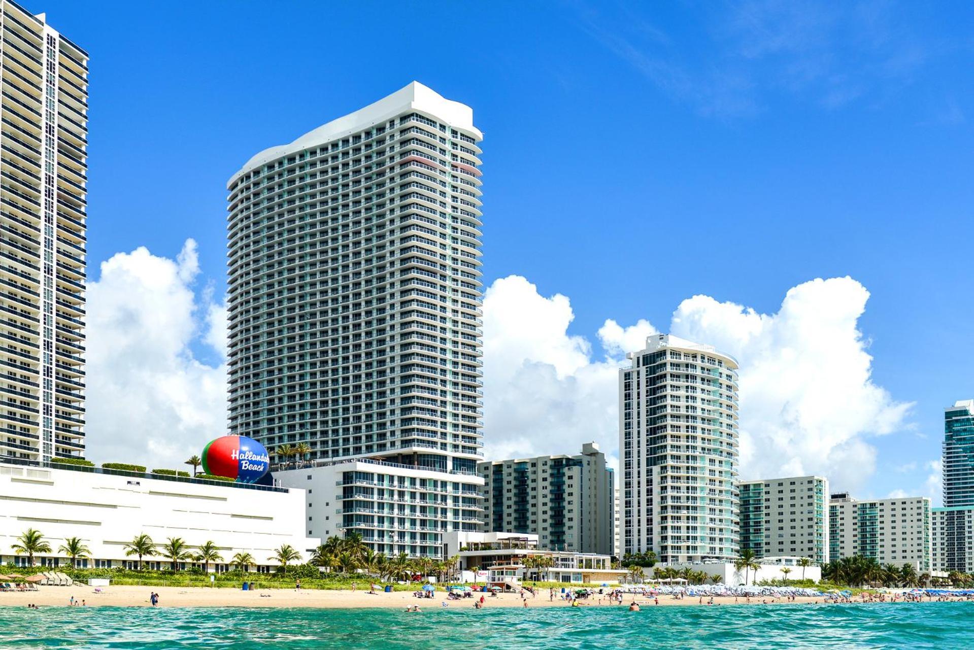 Wonderful 2/2 Condo W Ocean View At Hyde Beach Χόλιγουντ Εξωτερικό φωτογραφία
