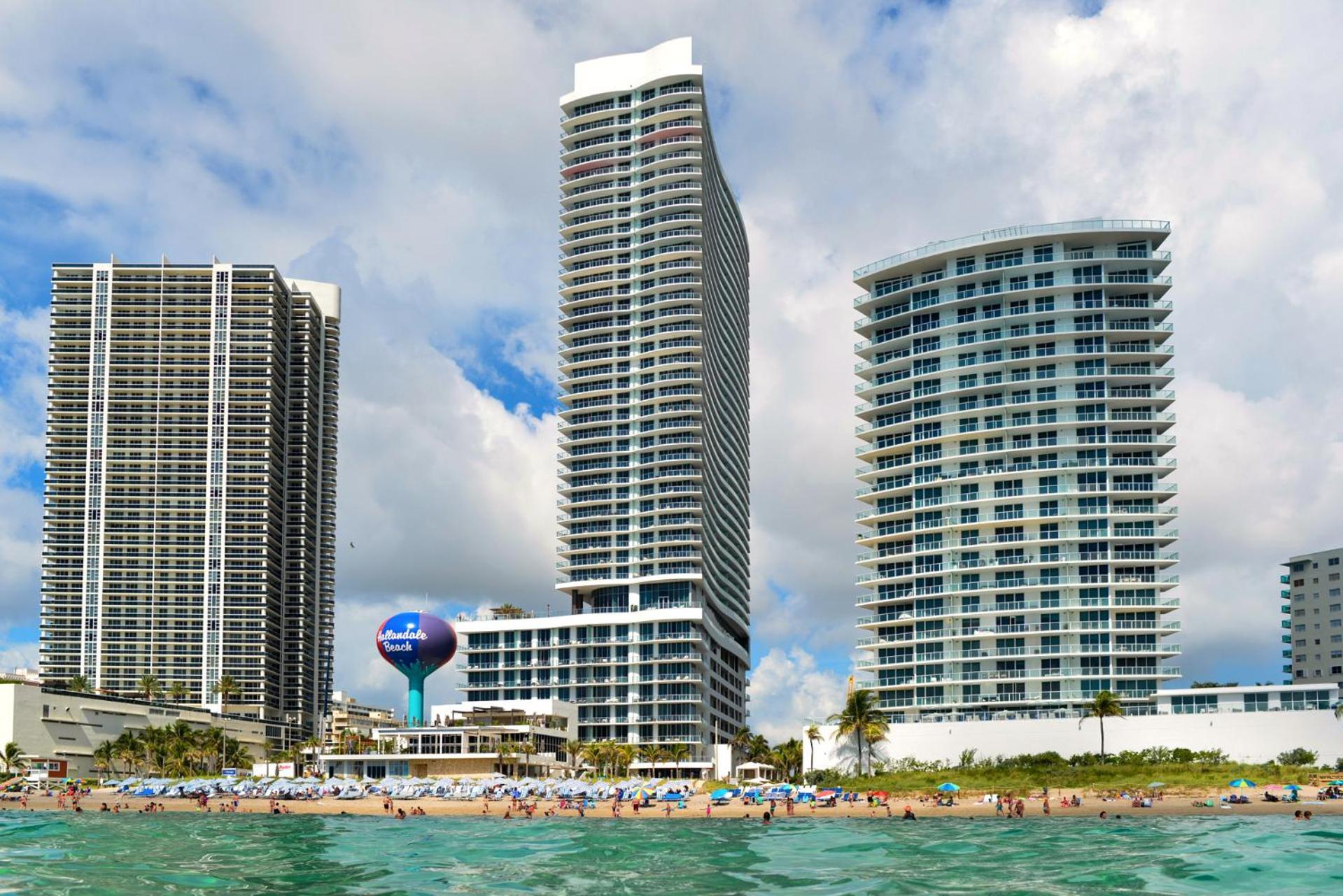 Wonderful 2/2 Condo W Ocean View At Hyde Beach Χόλιγουντ Εξωτερικό φωτογραφία
