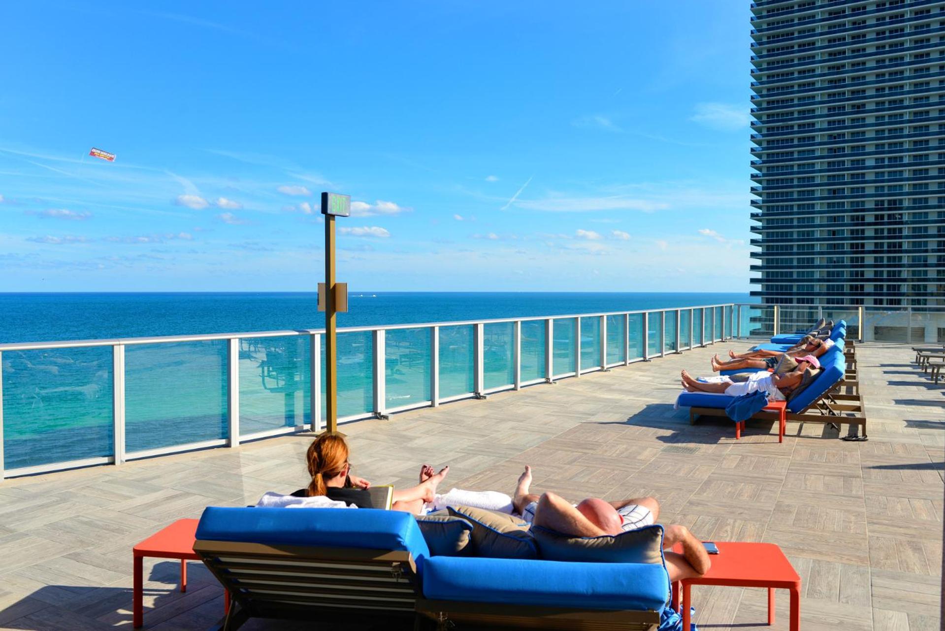 Wonderful 2/2 Condo W Ocean View At Hyde Beach Χόλιγουντ Εξωτερικό φωτογραφία