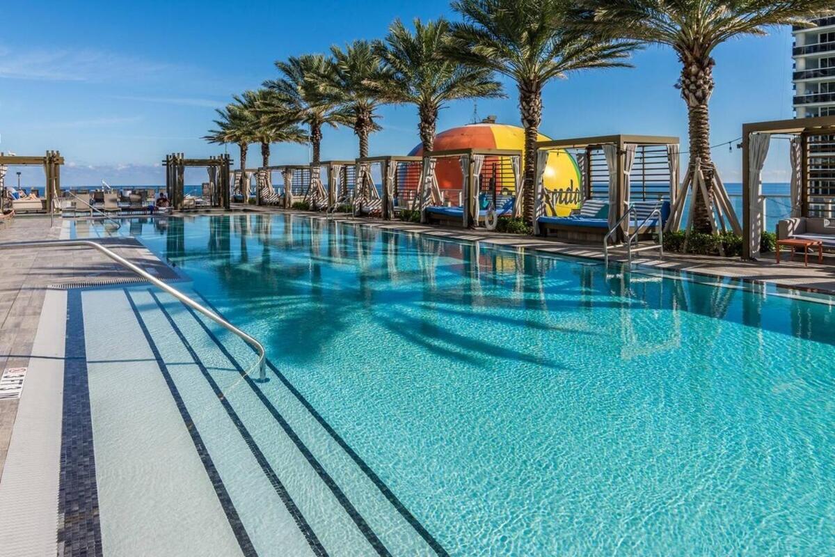 Wonderful 2/2 Condo W Ocean View At Hyde Beach Χόλιγουντ Εξωτερικό φωτογραφία